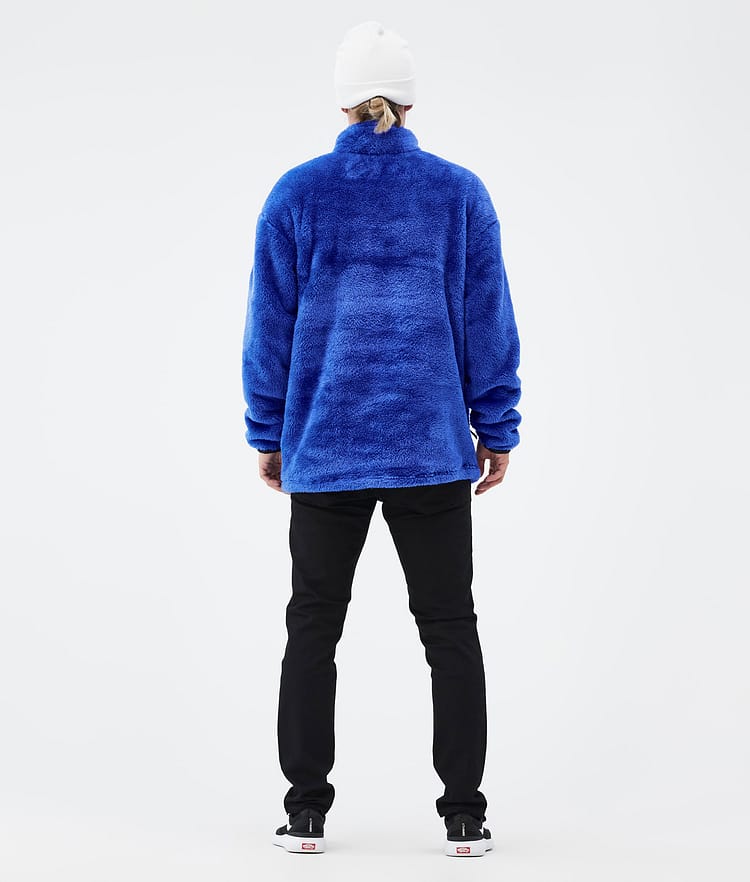Dope Pile Fleece Sweater Men Cobalt Blue, Image 4 of 7