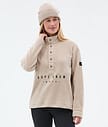 Dope Comfy W Fleece Sweater Women Sand