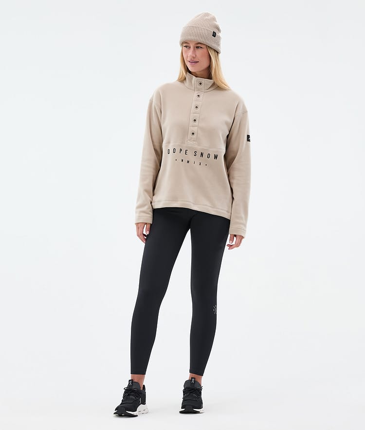 Dope Comfy W Fleece Sweater Women Sand Renewed, Image 3 of 6