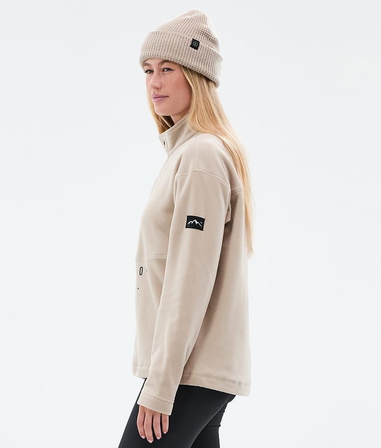 Dope Comfy W Fleece Sweater Women Sand Renewed, Image 5 of 6