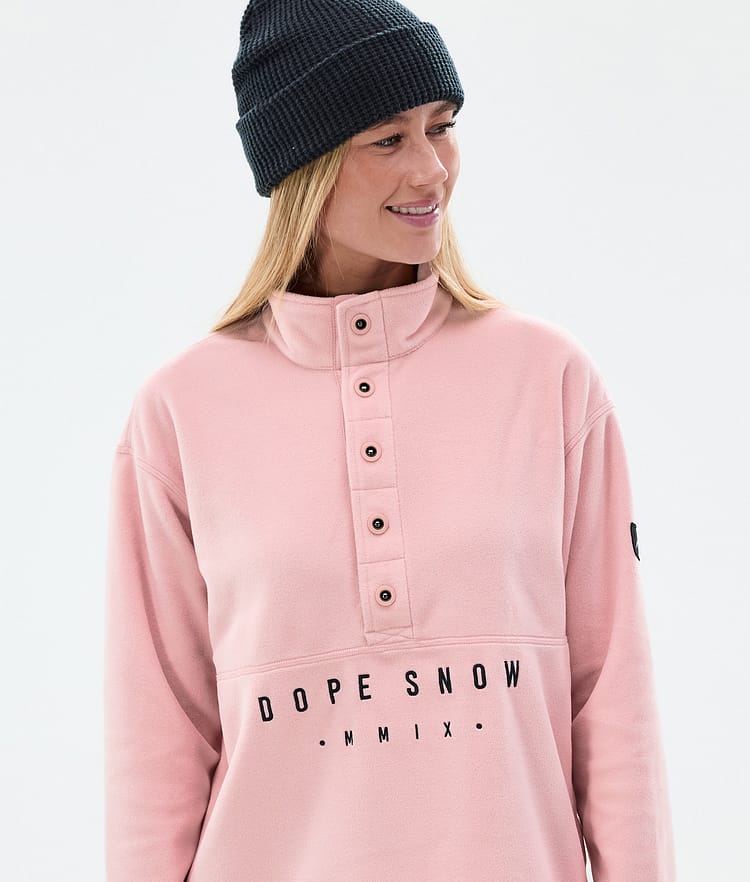 Dope Comfy W Fleece Sweater Women Soft Pink, Image 2 of 6
