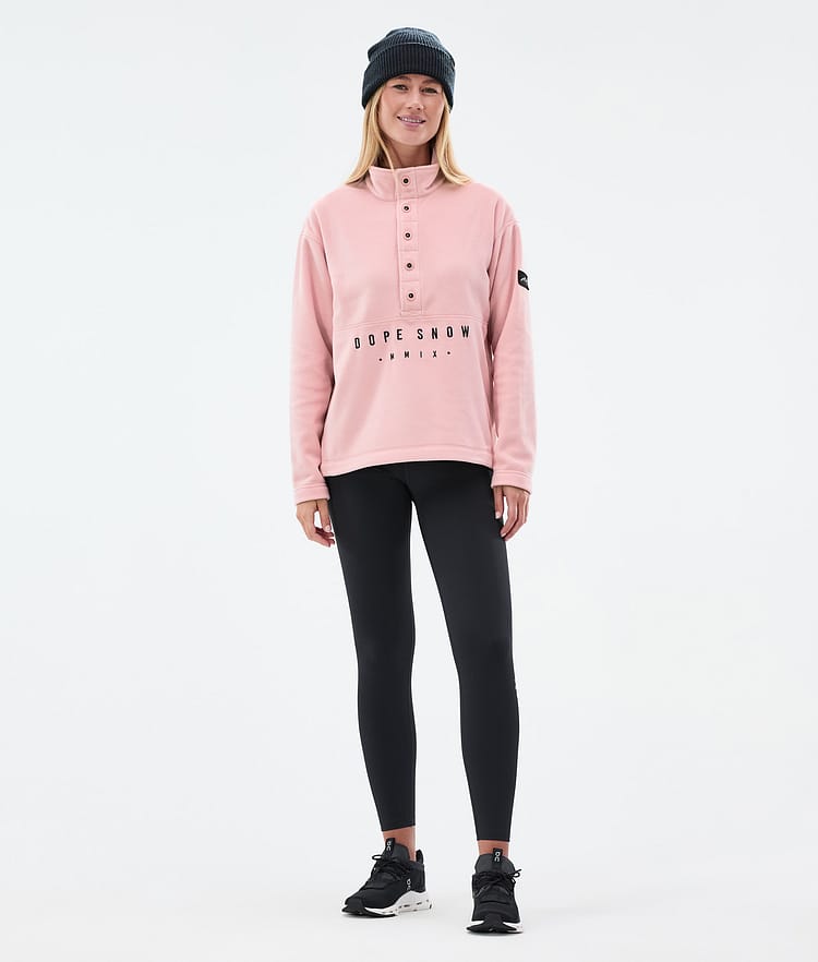 Dope Comfy W Fleece Sweater Women Soft Pink, Image 3 of 6