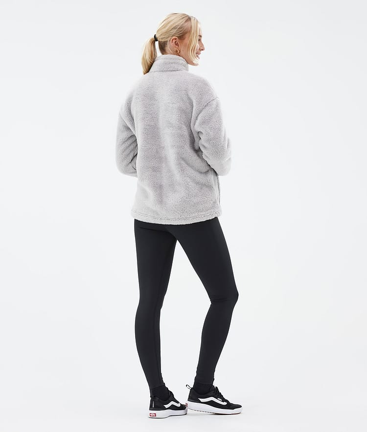 Dope Pile W Fleece Sweater Women Light Grey, Image 4 of 7