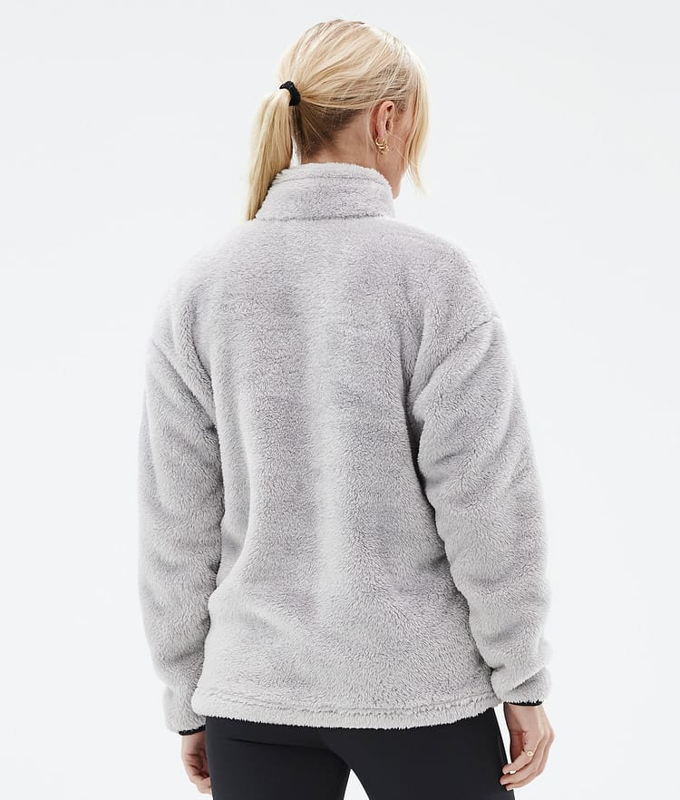 Dope Pile W Fleece Sweater Women Light Grey, Image 6 of 7
