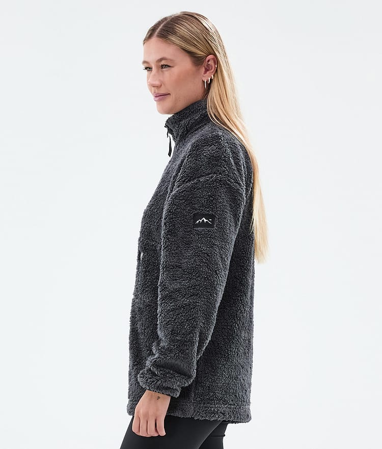 Dope Pile W Fleece Sweater Women Phantom, Image 5 of 7