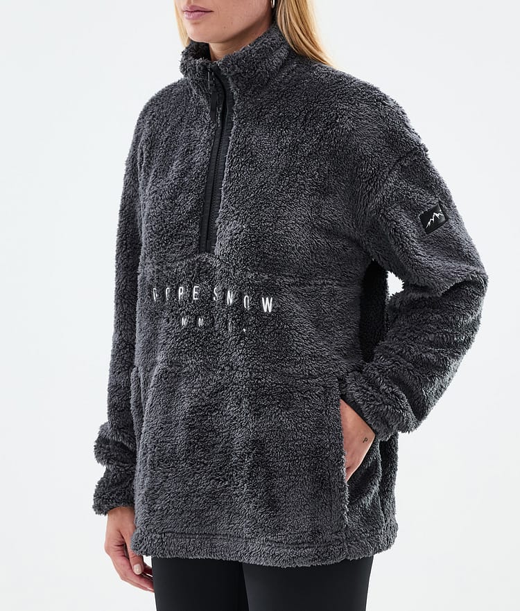 Dope Pile W Fleece Sweater Women Phantom, Image 7 of 7