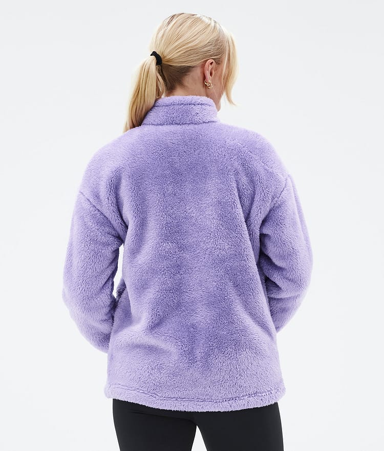 Dope Pile W Fleece Sweater Women Faded Violet, Image 6 of 7