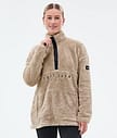 Dope Pile W Fleece Sweater Women Sand