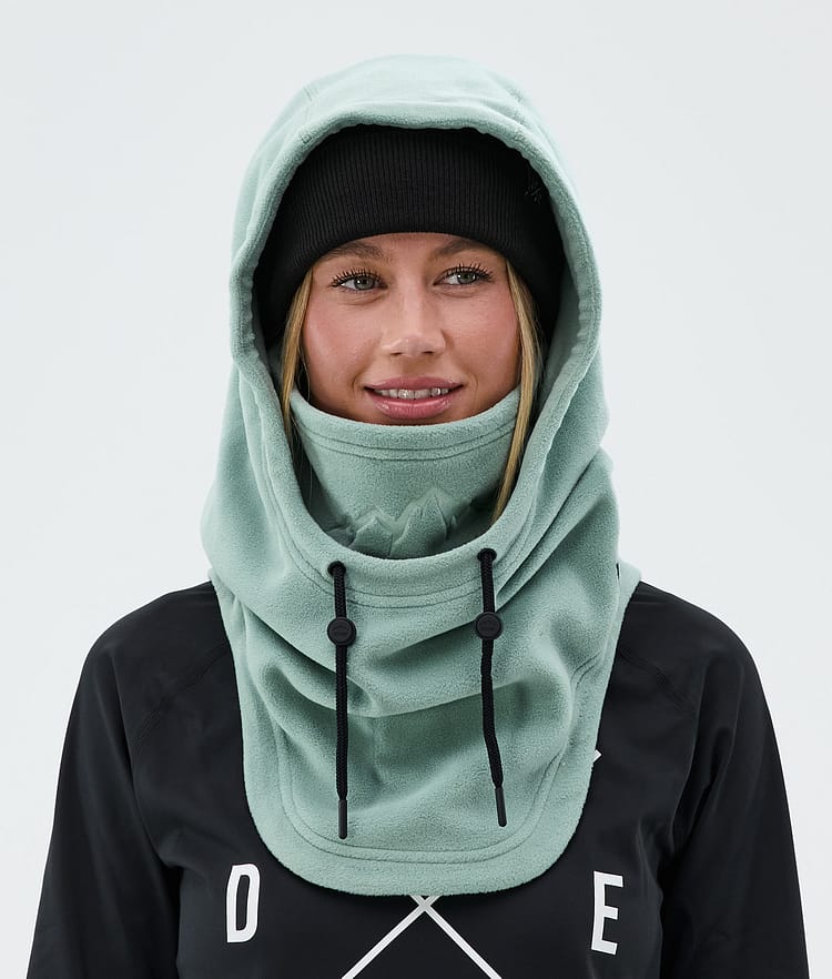 Dope Cozy Hood II Facemask Faded Green, Image 4 of 4