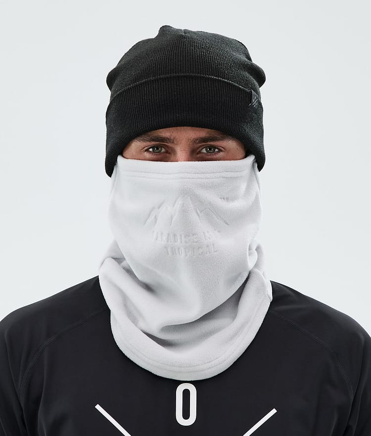 Dope Cozy Tube Facemask Light Grey, Image 3 of 4