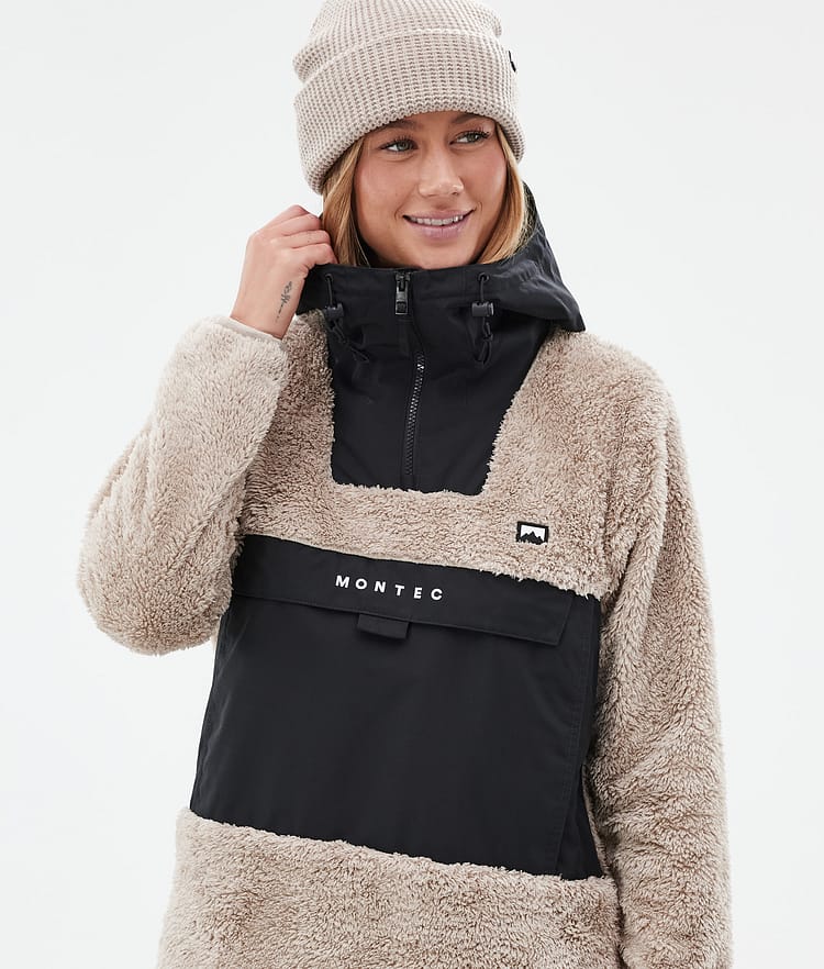 Montec Lima W Fleece Hoodie Women Sand/Black, Image 2 of 8