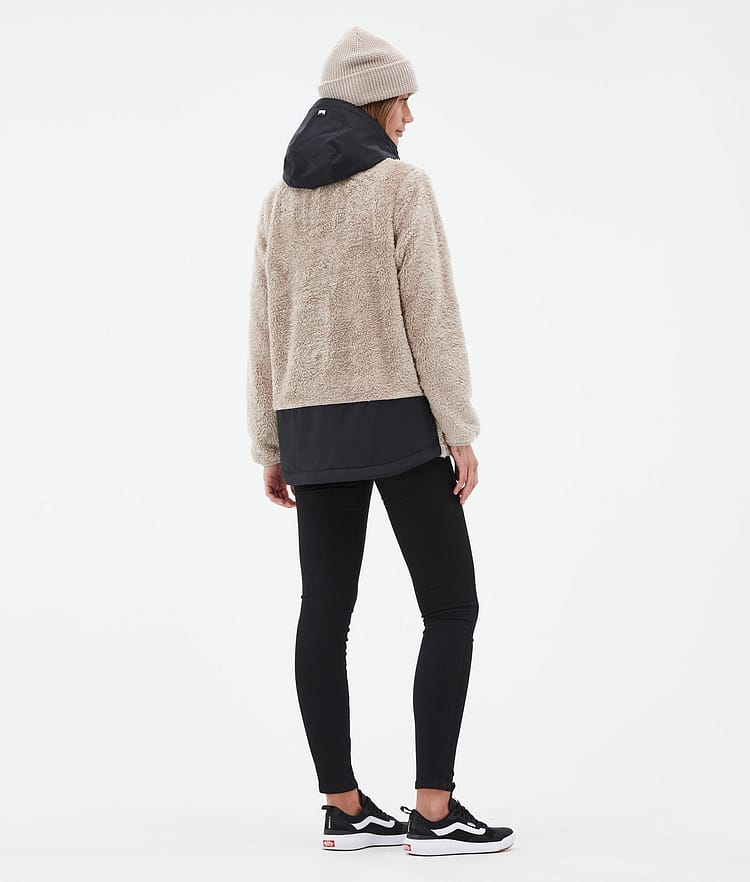 Montec Lima W Fleece Hoodie Women Sand/Black, Image 4 of 8