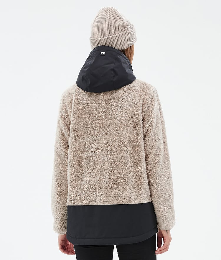 Montec Lima W Fleece Hoodie Women Sand/Black, Image 6 of 8
