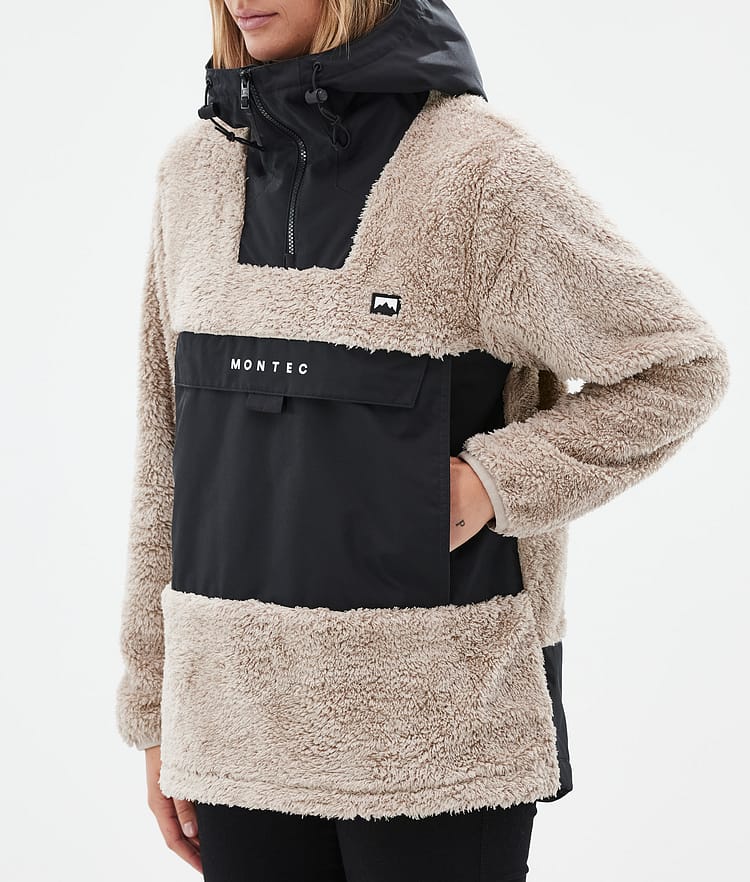 Montec Lima W Fleece Hoodie Women Sand/Black, Image 7 of 8