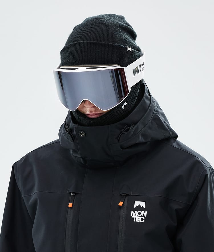 Montec Scope Ski Goggles White/Black Mirror, Image 2 of 6