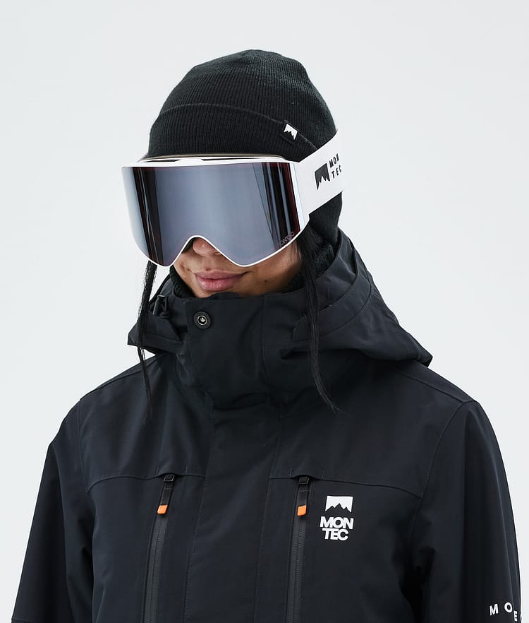 Montec Scope Ski Goggles White/Black Mirror, Image 3 of 6