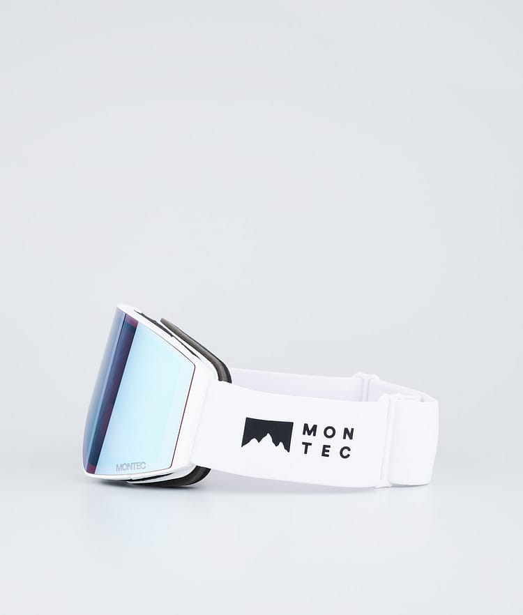 Montec Scope Ski Goggles White/Moon Blue Mirror, Image 5 of 6