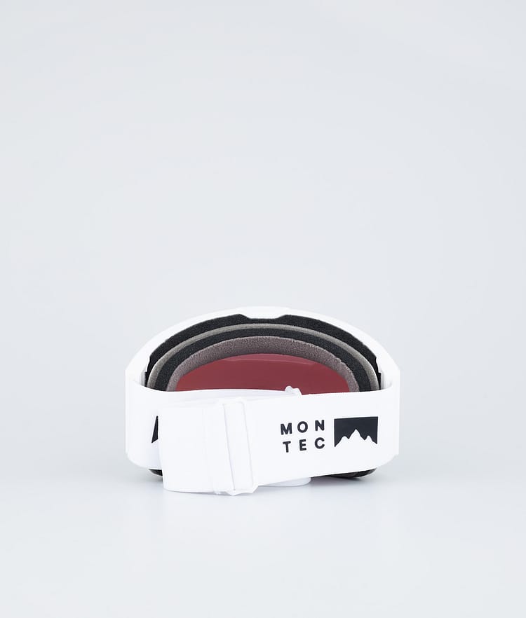 Montec Scope Ski Goggles White/Moon Blue Mirror, Image 6 of 6