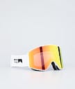 Montec Scope Ski Goggles Men White/Ruby Red Mirror