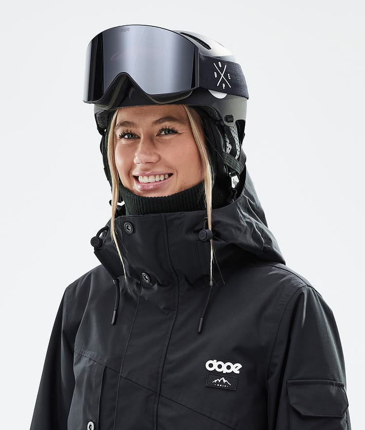Dope Macon 2.0 Ski Helmet Classic Matte Black w/ Black, Image 5 of 8