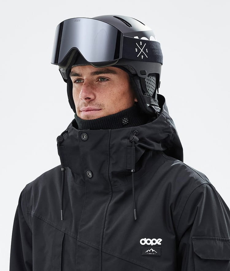 Dope Macon 2.0 Ski Helmet Classic Matte Black w/ Black, Image 7 of 8