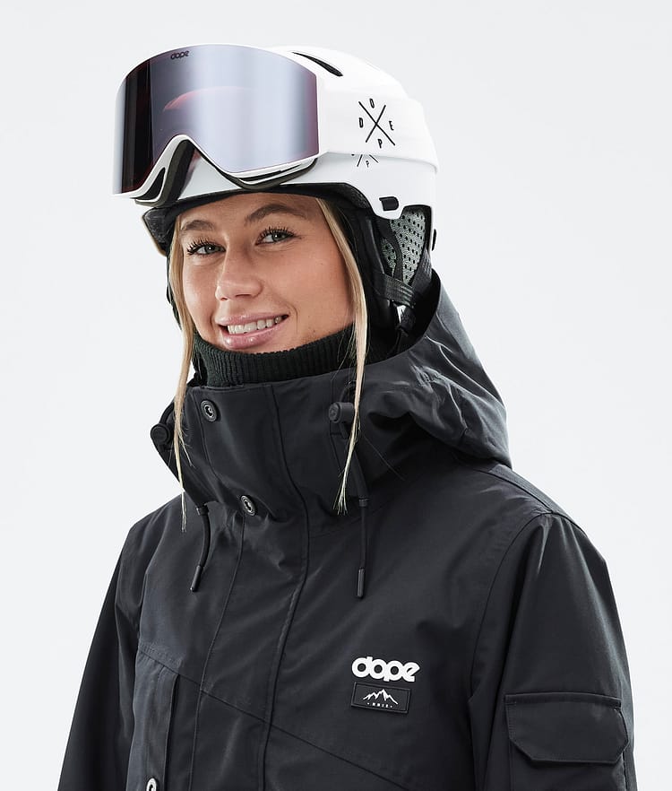 Dope Macon 2.0 Ski Helmet X-Up Matte White w/ Black, Image 5 of 8