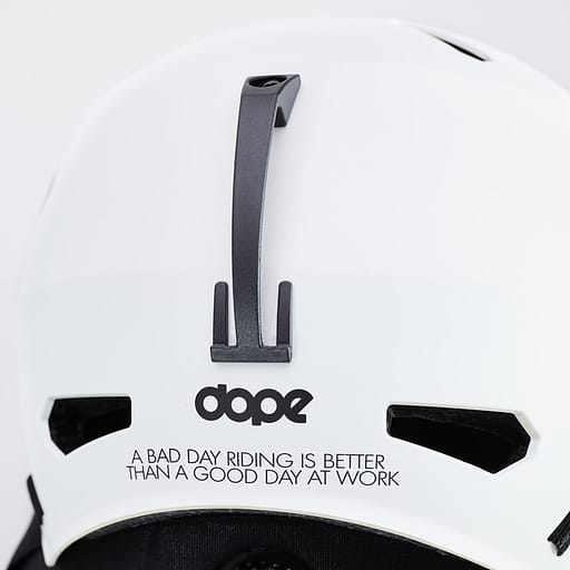 Goggle strap retainer