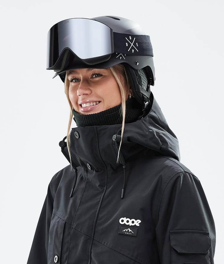 Dope Watts Classic Ski Helmet X-Up Matte Black, Image 7 of 8