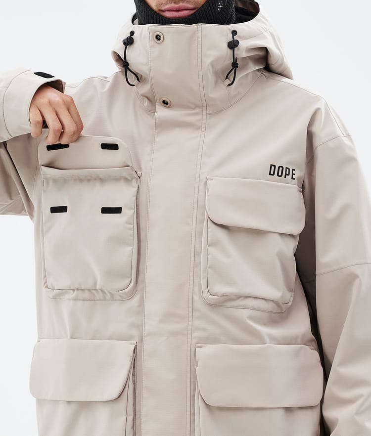 Dope Zenith Snowboard Jacket Men Sand Renewed, Image 9 of 11