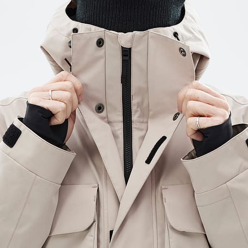 Front Zipper with Double Plackets
