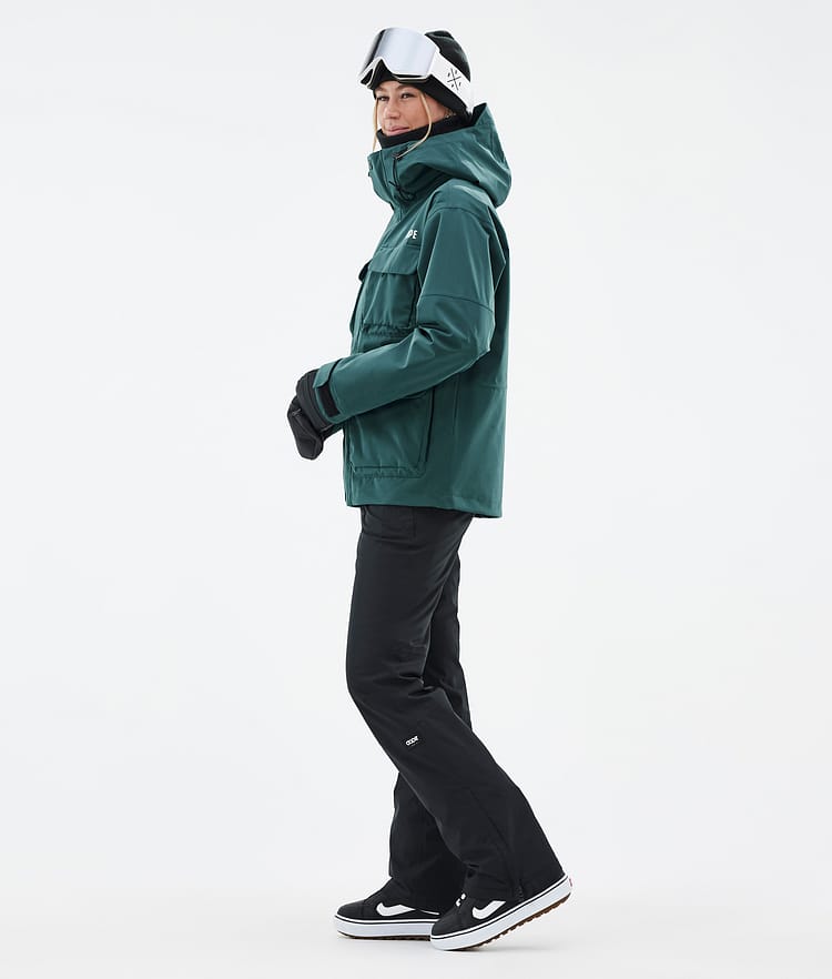 Dope Zenith W Snowboard jas Dames Bottle Green, Image 3 of 10