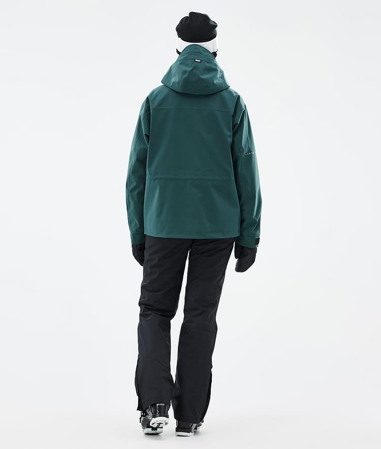 Dope Zenith W Ski jas Dames Bottle Green, Image 4 of 10