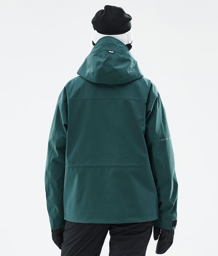 Dope Zenith W Ski jas Dames Bottle Green, Image 6 of 10