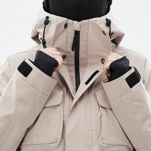 Front Zipper with Double Plackets