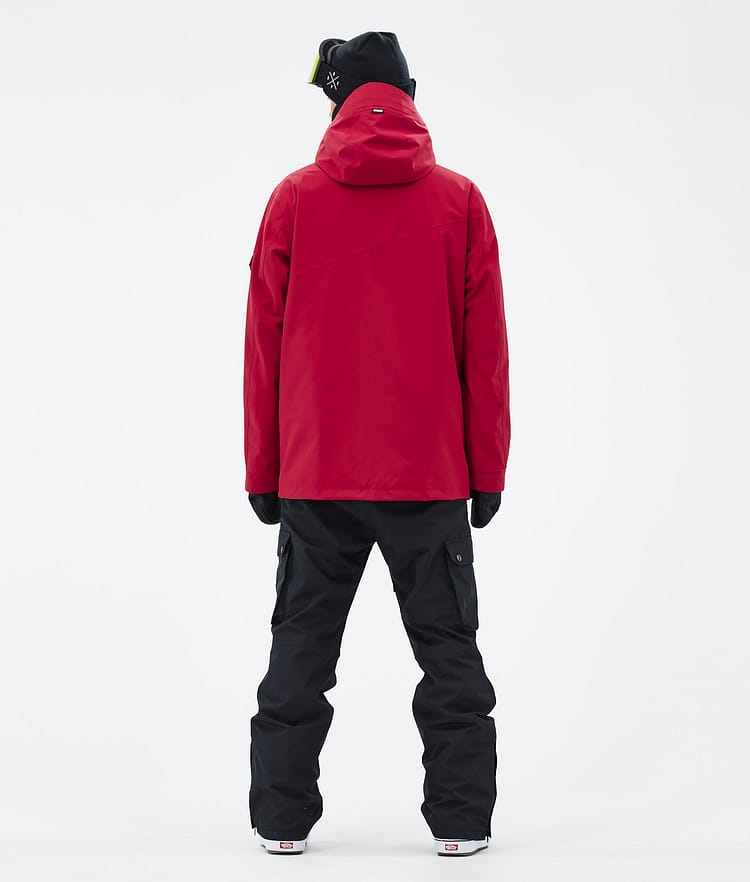 Dope Adept Snowboard Jacket Men Deep Red Renewed, Image 4 of 9