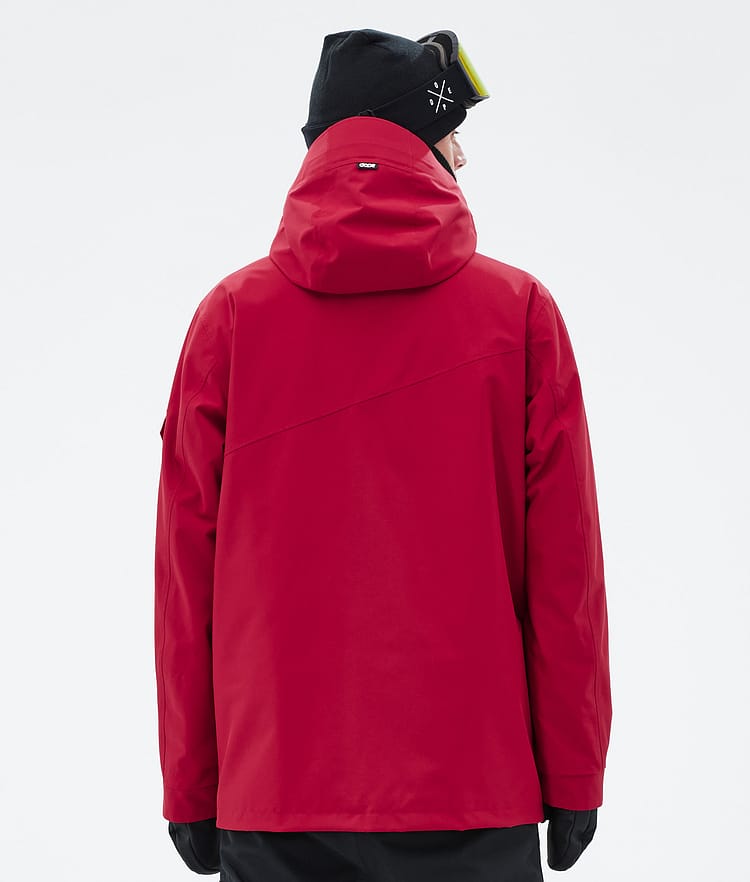 Dope Adept Snowboard Jacket Men Deep Red Renewed, Image 6 of 9