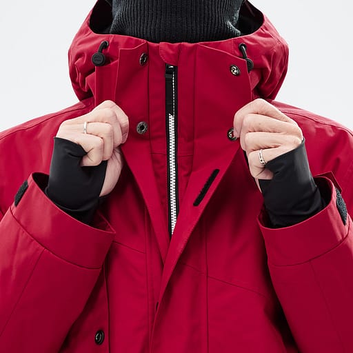 Front Zipper with Double Plackets