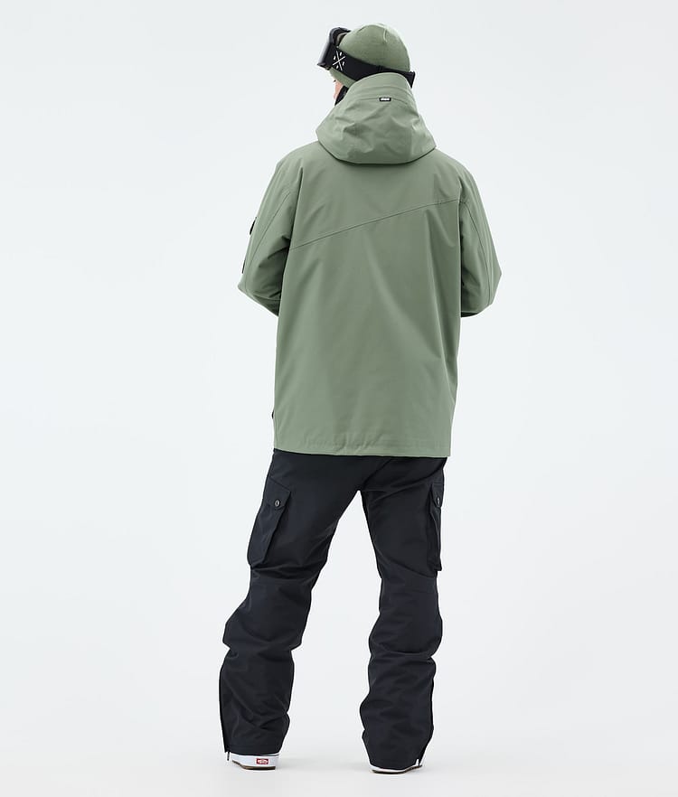 Dope Adept Snowboard Jacket Men Moss Green Renewed, Image 5 of 10