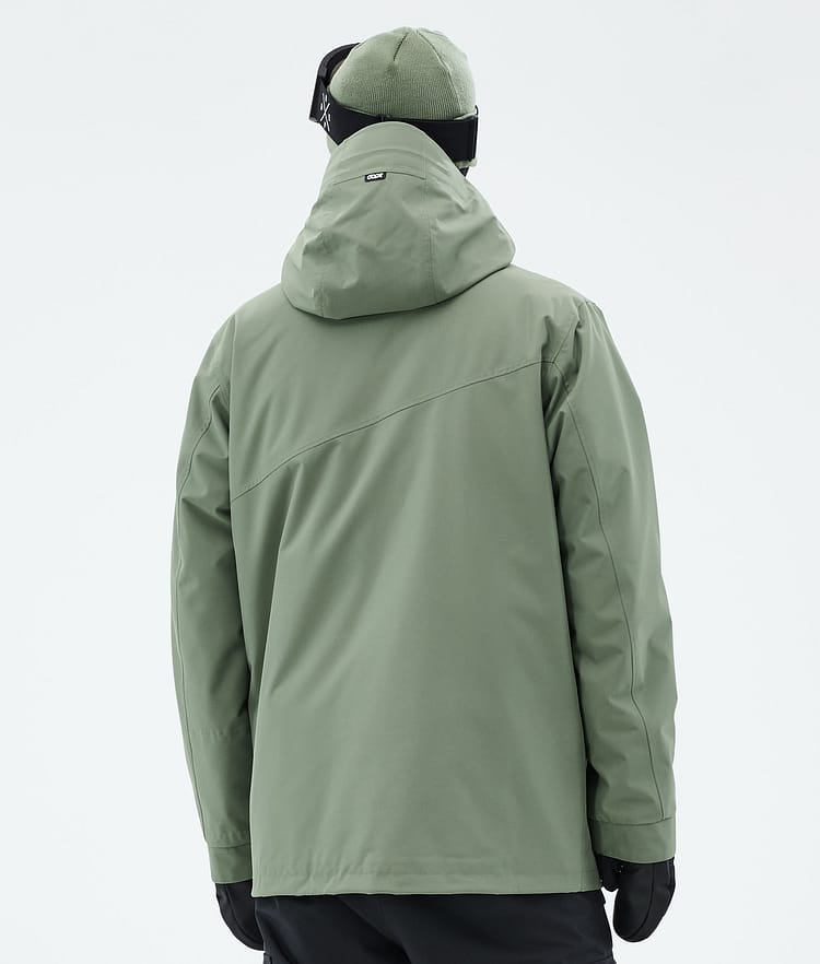 Dope Adept Snowboard Jacket Men Moss Green Renewed, Image 7 of 10