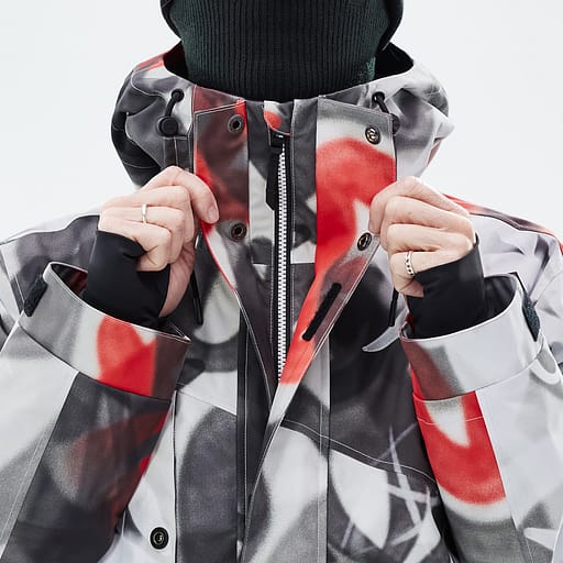Front Zipper with Double Plackets