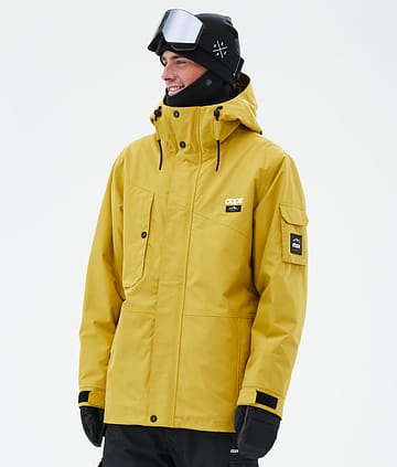 Dope Adept Ski Jacket Yellow
