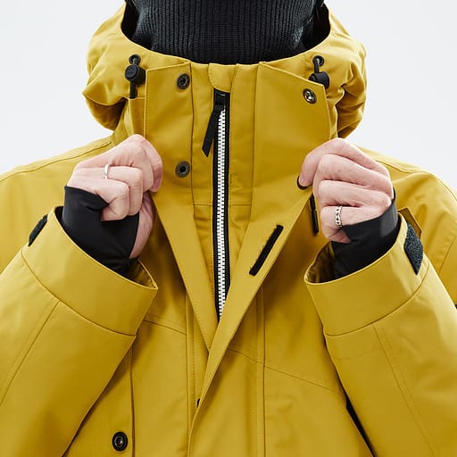 Front Zipper with Double Plackets