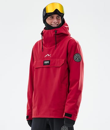 Dope Blizzard Snowboard Jacket Deep Red Renewed