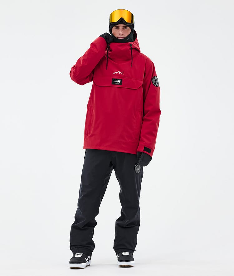 Dope Blizzard Snowboard Jacket Men Deep Red Renewed, Image 2 of 8