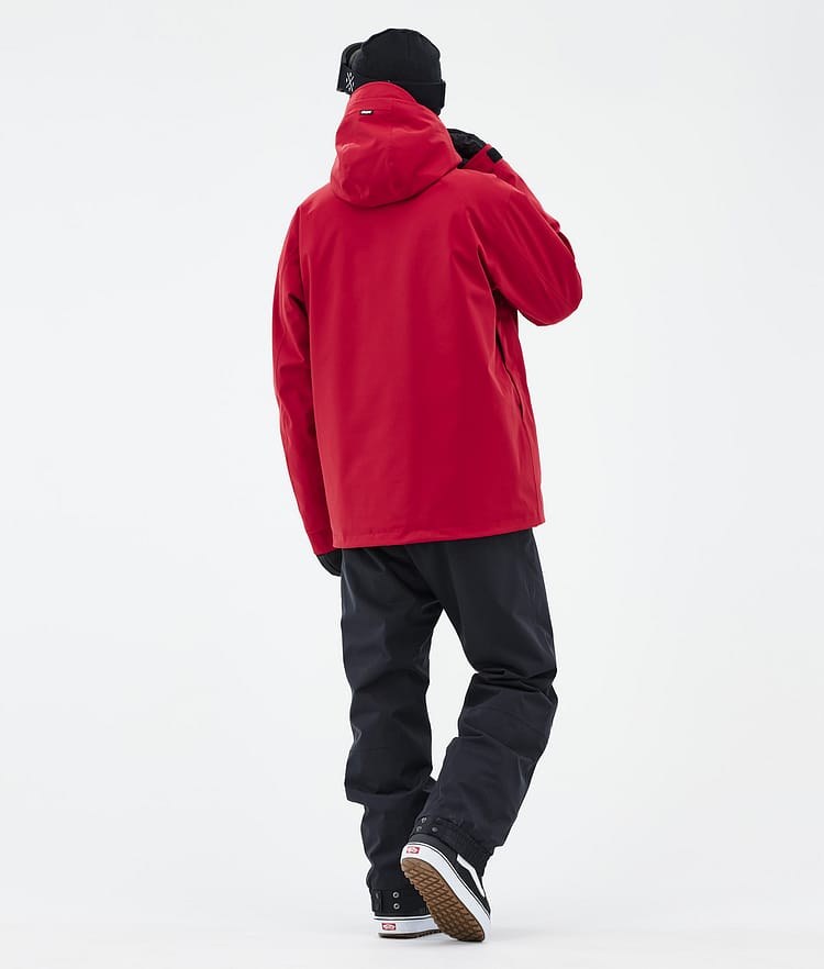 Dope Blizzard Snowboard Jacket Men Deep Red Renewed, Image 4 of 8