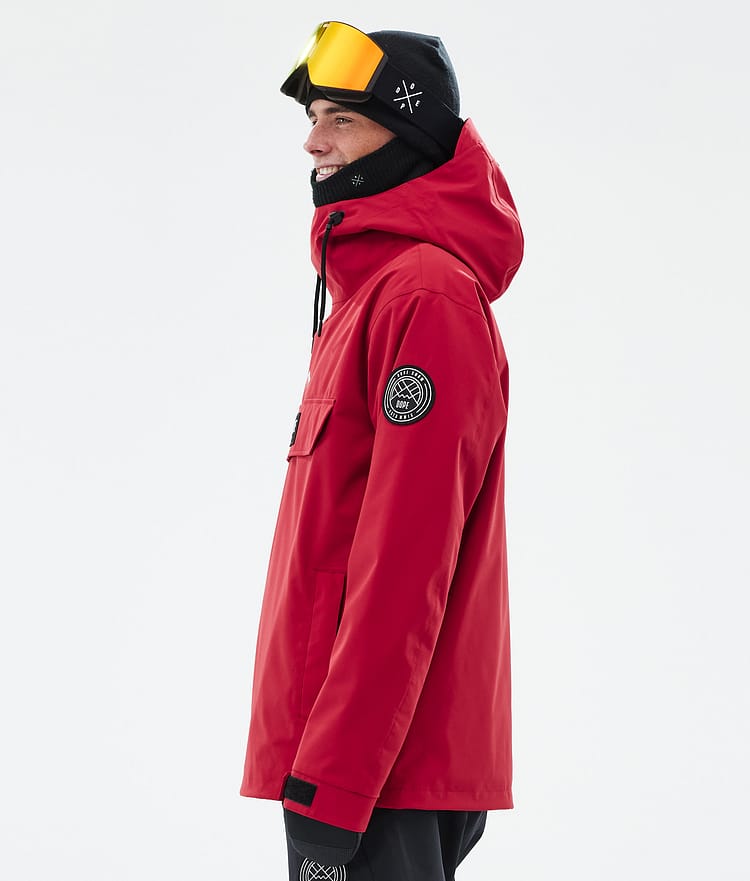 Dope Blizzard Snowboard Jacket Men Deep Red Renewed, Image 5 of 8