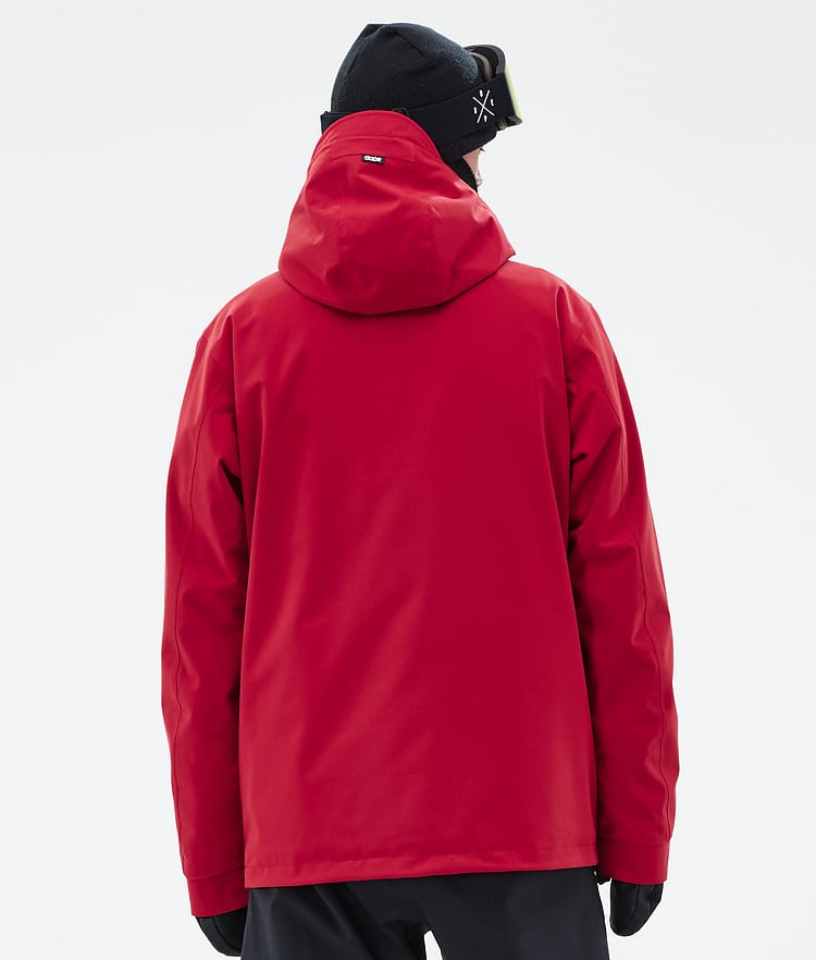 Dope Blizzard Snowboard Jacket Men Deep Red Renewed, Image 6 of 8