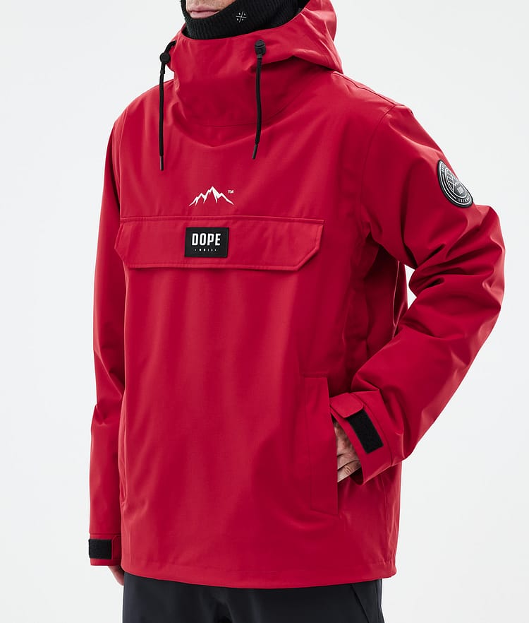 Dope Blizzard Snowboard Jacket Men Deep Red Renewed, Image 7 of 8