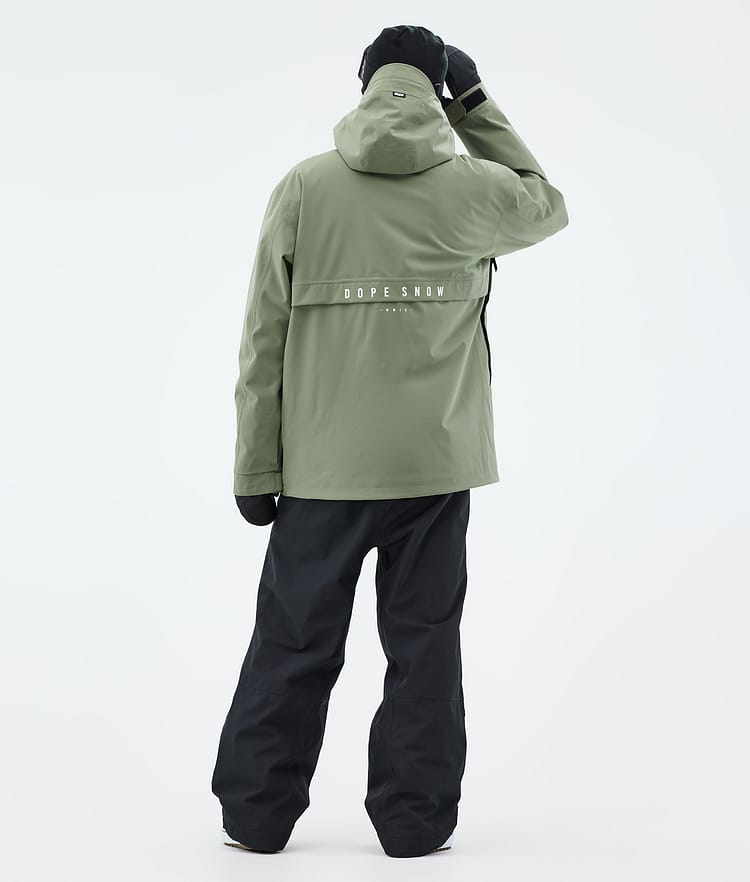 Dope Legacy Snowboard Jacket Men Moss Green, Image 4 of 8