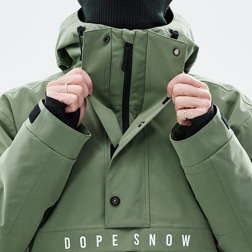 Half Zip with Double Plackets